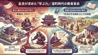 なぜ室町時代に“教育”が広がったのか？その裏にあった不安と希望の物語