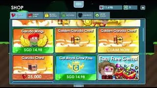 GACHA Garuda chest + Get rare new items? | Growtopia