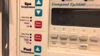 How to start the spa or pool heater