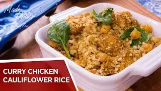 Curry Chicken Cauliflower Rice | Low Carb Recipes | Made To Order | Chef Zee Cooks