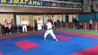 XXI чемпіонат України FSKA - 2024 м Черкаси. Ката відкриті, чемпіон - Валерій Лагутенко м Дніпро