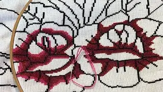 Acomp&aacute;&ntilde;ame a coser punto de cruz // Andrea Ram&iacute;rez