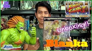 &iexcl;&iexcl; Figur&oacute;n Blanka de Street Fighter II Ultra !! Unboxing Jada Toys Zoe Geek!