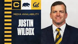 Cal Football: Travers Family Head Football Coach Justin Wilcox Media Availability (8.26.2025)