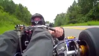 Scott Holsenback piloting the naked Bodrodz Bullet  Aug 2015