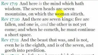 Revelation 17:8-14 The beast that ascendeth out of the bottomless pit