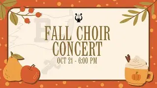 Fall Choir Concert || Branson Choirs Livestream