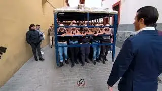 Ensayo de costaleros de los Gitanos - 2024 - Costales Gorca