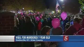 Vigil Held For 7-Year-Old Gabriella Doolin