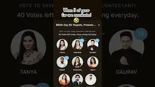when 3 of your fav are nominated😂🫣 #biggboss #bb18 #farhanabhat #gauravkhanna #pranitmore