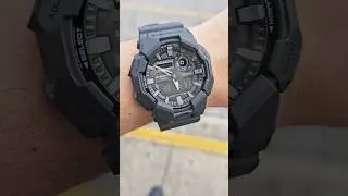 Casio G-Shock GA-010 Series Black Dial Watch - GA010-1A