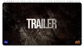 Cinematic Trailer Titles - After Effects Template | Free Download | Free Templates Always