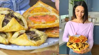 Perfect Holiday Savory Tarts / Vegan Puff Pastry Appetizers