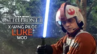 X-Wing Pilot Luke - Star Wars Battlefront 2 Mod