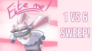 Mega Diancie Sweeps Entire Pok&eacute;mon Team Singlehandedly 1 vs 6 [EPIC BATTLE!]