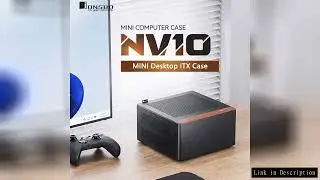 JONSBO NV10/N10 Desktop MINI-ITX Case,Aluminum alloy shell/compatible with 1U FLEX power supply/4.5L