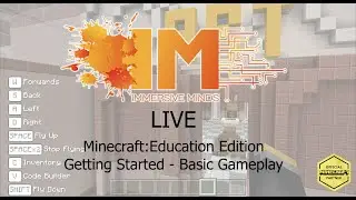 #MinecraftEdu Live - Getting Started with Minecraft: Education Edition