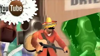 [YTP Collab Entry] Soldier gets a mental breakdown with anime, while Pyro is smoking weed