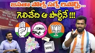 Congress Leader Srikanth Reddy About Janata Poll Survey Reports | Congress vs BRS | Wild Wolf Focus