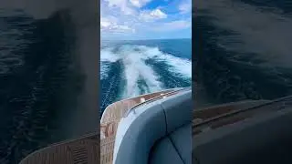 Launching this 88,000lbs Princess Yachts F65