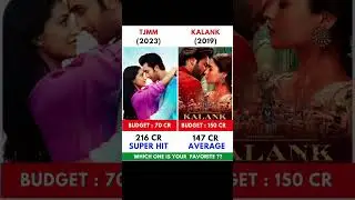 Tu Jhoothi Main Makkar Vs Kalank Movie Comparision || Box Office Collection #shorts #tjmm #kalank
