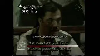 Caso Carrasco - Juicio Omar Carrasco Sentencia - A&ntilde;o 1996 V-02671 DiFilm