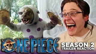 ONE PIECE SEASON 2 Official Trailer REACTION!