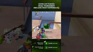 ZHYRX GOT PUSHED IN ESL TOURNAMENT AND LOOK WHAT HAPPENED 😱🔥