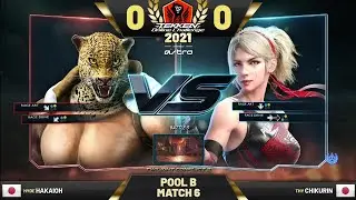 Tekken 7 Offline Japan Invitational | Hakaioh (King) VS Chikurin (Lidia)