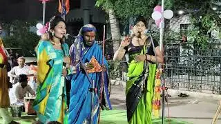 🤣#जुगलबंदी गण गवळण तूफान कॉमेडी कारभारी शिनगारे वाघे मंडल #song #dancemusic #duet #dance