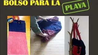 BOLSO TOALLA PARA PLAYA - Reciclaje