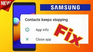 fix contacts keeps stopping contact s'est arr&ecirc;t&eacute; 100% 👍