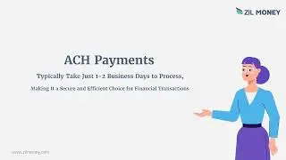 Make ACH Payments Quickly And Easily | Zil Money