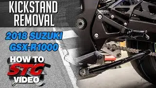 2018 Suzuki GSX-R1000 Kickstand Removal | Sportbiketrackgear.com