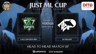 Full Game: Lazy Esports PRO vs Z4 Pegaxy Game 2 Just ML Cup Groupstage | Mobile Legends