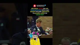 JFK Was Injected With Meth During Every Speech (Almost) 😵#shorts