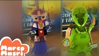 Subway Surfers: Cosplay Pack: #2: CAPTAIN AMERICA 🆚 HULK