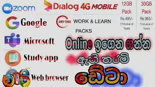 Dialog work & learn packs sinhala DIYUNUWA LK