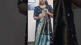 Pallu pleats #sareefashion #drapingsaree #indianwedding #making #makeup #tutorial