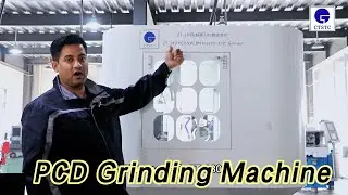Automatic PCD Grinding Machine High Precision For Ultra Hard Tools