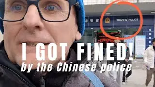 Police Fine me for a traffic violation #chinafactory  #travel #foodie #richwatts