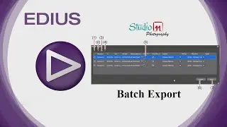 38| Known about Batch Export | Exporting Multiple Sequences | Edius Tutorials in Tamil