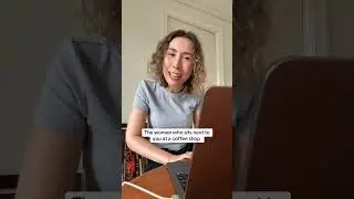 Женщина, которая сидит рядом с вами в кофейне