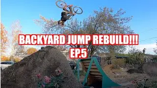 BACKYARD JUMP REBUILD!!!!!
