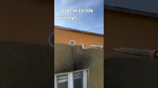Ten brud nie miał prawa zejść 😎 #mycieelewacji #pianax