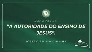 CULTO VESPERTINO - 18h30 | Rev. Marcos Novaes | IPCEA