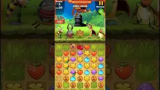 Best Fiends level of the 400 First try low power