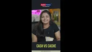 What is the difference between cash and cache?  | English Partner | Learn English Online