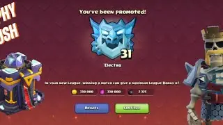 TOWNHALL 15 TROPHY PUSH/ROAD TO ELECTRO LEAGUE 33 