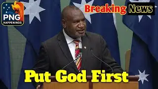 Prime Minister James Marape: 